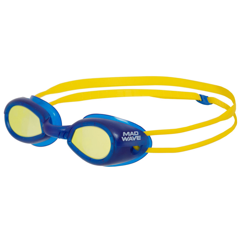 Окуляри для плавання дитячі дзеркальні лінзи MadWave COMET MIRROR KIDS M041004