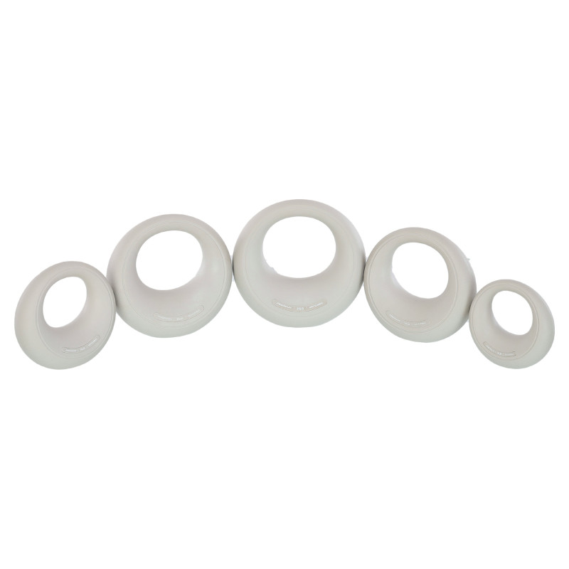 Гиря цільна з TPR покриттям Star Moon Sport SC-80145-10LB вага 4,5 кг