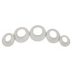 Гиря цільна з TPR покриттям Star Moon Sport SC-80145-10LB вага 4,5 кг