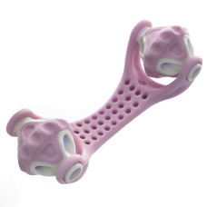 Масажер роликовий для тіла ручний 2 кульки FHAVK Massage Roller Sport FI-1532