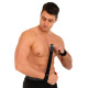 Бинти кистьові для жиму LIFTING WRIST WRAPS LiveUp LP8702 2штуки чорний-синій