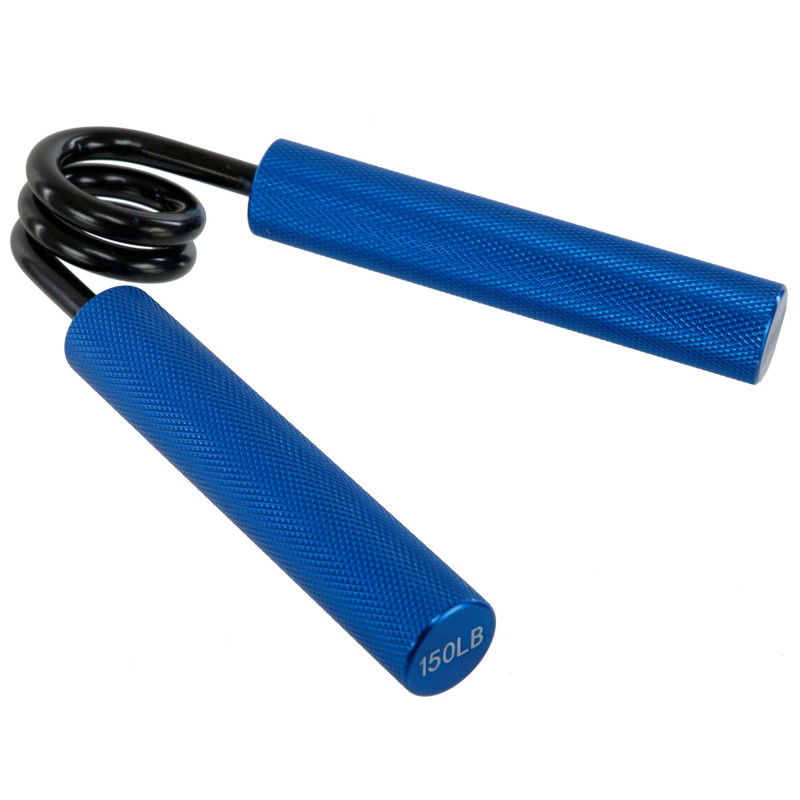 Еспандер кистьовий пружинний Bone Crusher Sport FI-1305-150LB 1шт навантаження 67,5 кг синій