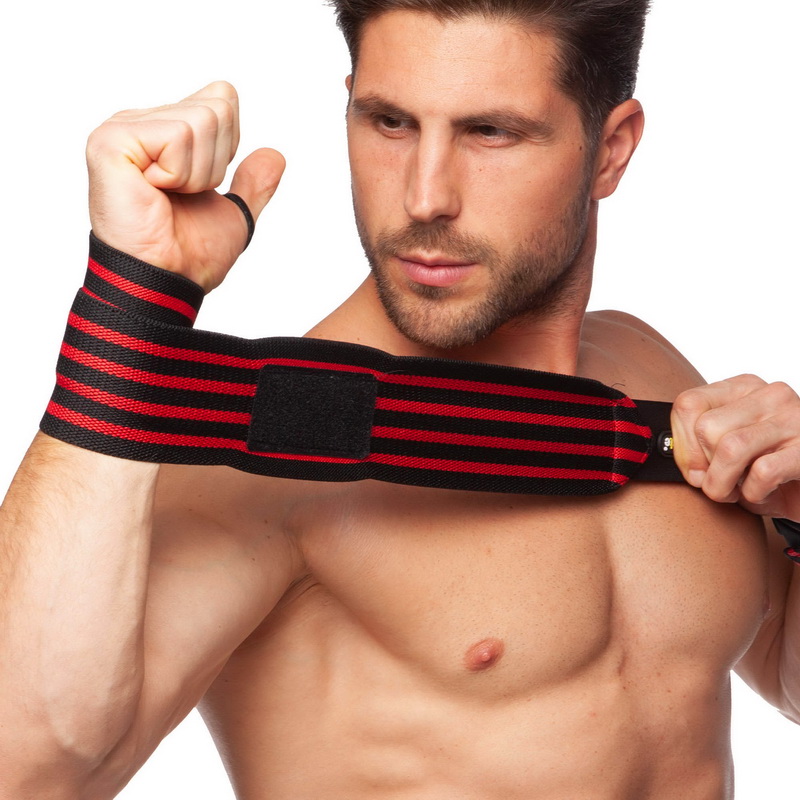 Бинти кистьові для жиму STRENGTH WRIST WRAPS MUTE 9905-1 2штуки