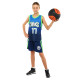 Форма баскетбольна дитяча NBA клуб Mavs 77 BA-3796 S-2XL темно-синій-блакитний-салатовий Темно-синій-блакитний-cалатовий
