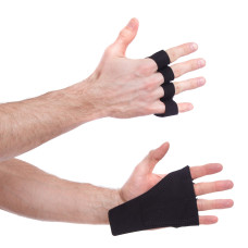 Накладки атлетичні нековзкі Грипад GRIPAD WorkOut Sport TA-506 чорний