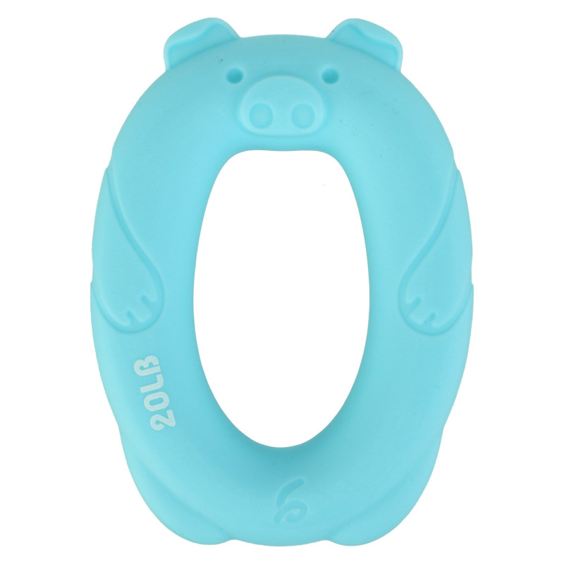 Еспандер кистьовий кільце JELLO PIG FI-0705 навантаження 20LB-40LB Сірий