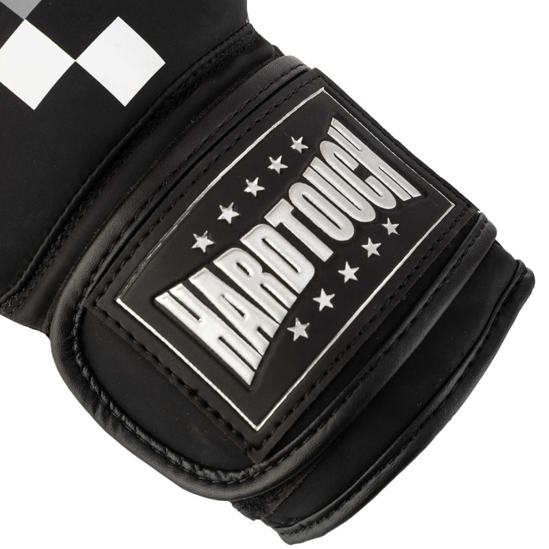 Рукавиці боксерські на липучці PU HARD TOUCH BO-5230 10-14унцій Червоний