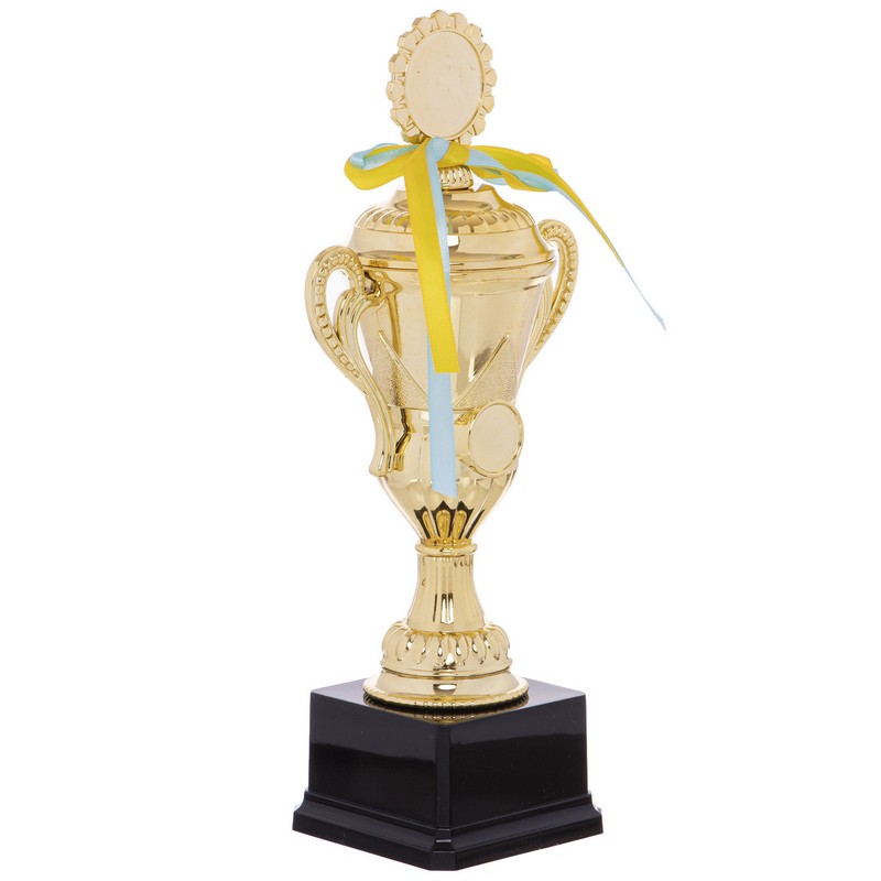 Кубок спортивний нагородний Sport Luck YK082C висота 32см золотий