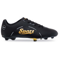 Бутси футбольні SPORT SG-301041-2 розмір 40-45 чорний-золотий