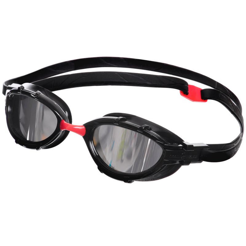Окуляри для плавання дорослі дзеркальні лінзи MadWave TRIATHLON Mirror M042705