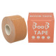 Кінезіо тейп для тейпування грудей Kinesio tape BOOB Sport BC-1093-3_8 розмір 3,8смх5м бежевий