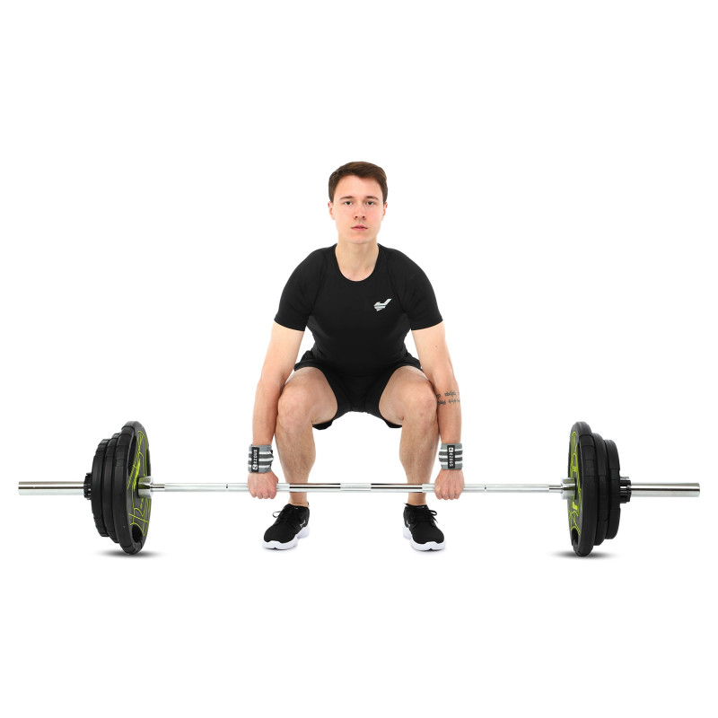 Бинти кистьові для жиму STRONG WRIST WRAPS EZOUS C-05 2штуки фіолетовий-чорний