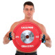 Бамперні диски гумові Bumper Plates LiveUp LP8335-25 ø50.5мм 25кг червоний