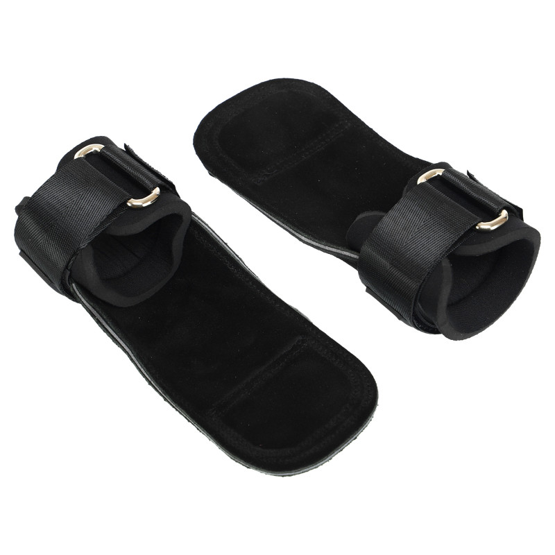 Накладки для підтягування та тяги HAND GRIP THICKER LAYERS EZOUS D-17 2шт чорний