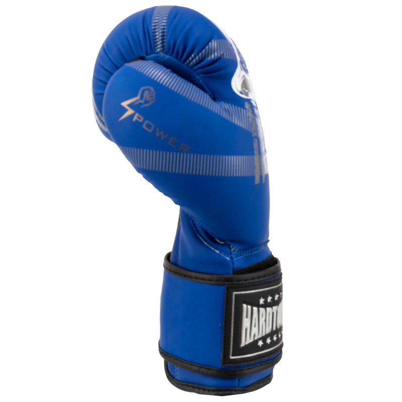 Рукавиці боксерські на липучці PU HARD TOUCH BO-5230 10-14унцій Червоний