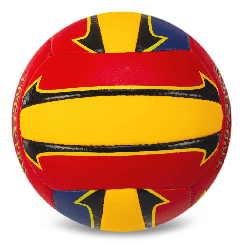М'яч волейбольний BALLONSTAR LG2056 №5 PU червоний-синій-жовтий