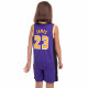 Форма баскетбольна дитяча NBA клуб Los Angeles Lakers 23 BA-0563 S-2XL Фіолетовий-жовтий