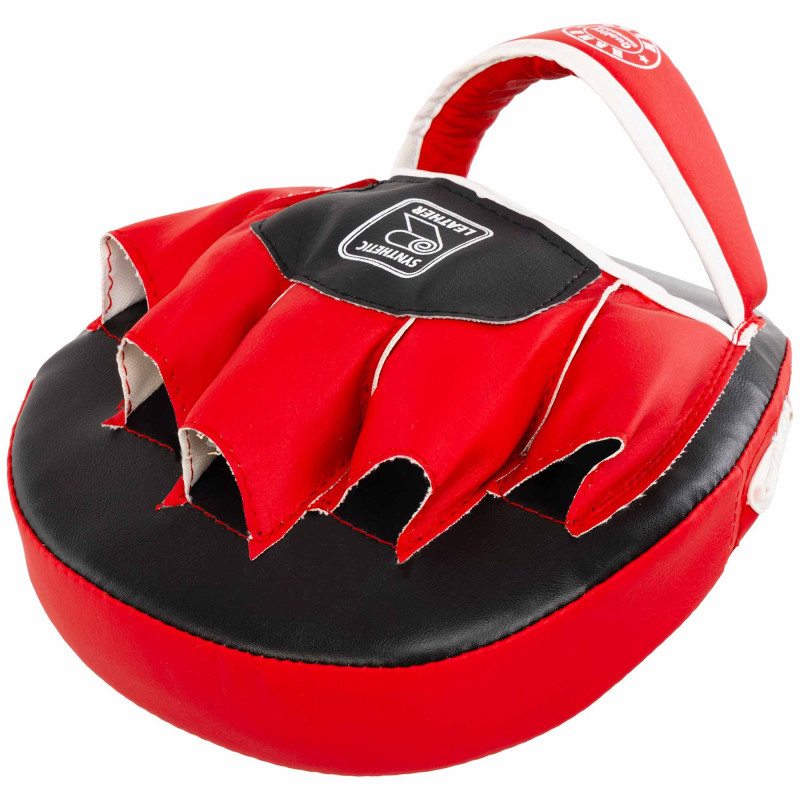Лапа боксерська вигнута тренувальна Кожвініл BOXER 2011-01 19х23х4см 2штуки