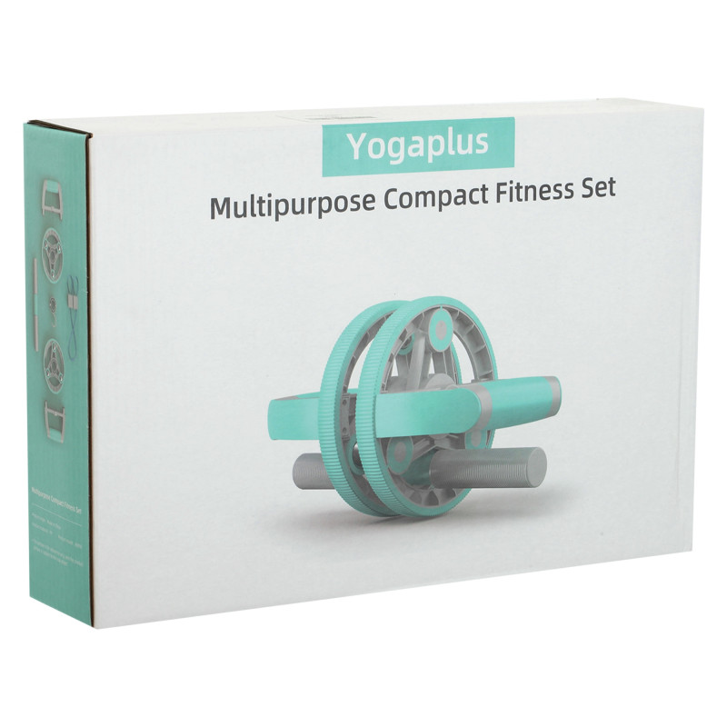 Колесо для преса 3 в 1 універсальний компактний фітнес-набір Multipurpose compact fitness set Yogaplus FI-9377
