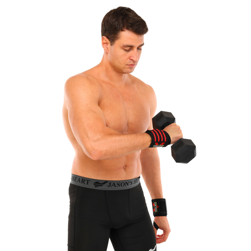 Бинти кистьові для жиму STRENGTH WRIST WRAPS VALEO TA-4421 2штуки