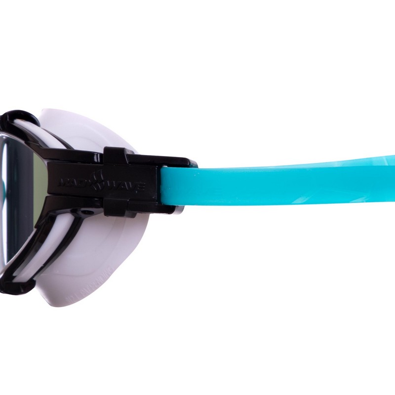 Окуляри для плавання дорослі райдужні лінзи дорослі MadWave TRIATHLON Rainbow M042706
