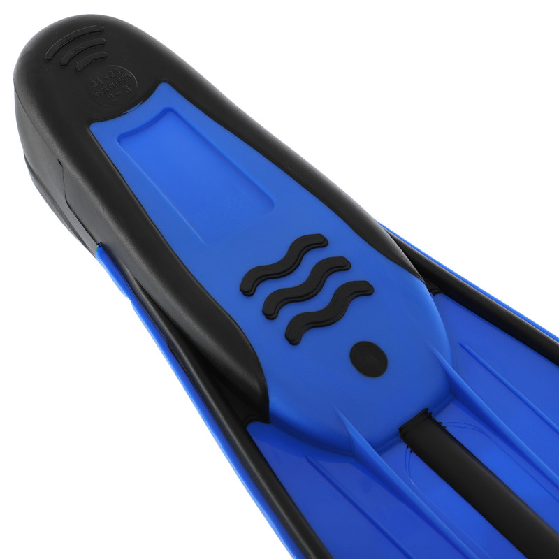 Ласти для дайвінгу із закритою п'ятою цільна калоша MadWave Vector II junior M064004 розмір 2XS-4XS Синій