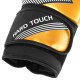 Рукавиці боксерські на липучці PU HARD TOUCH BO-7698 10-14 унцій Чорний-срібний