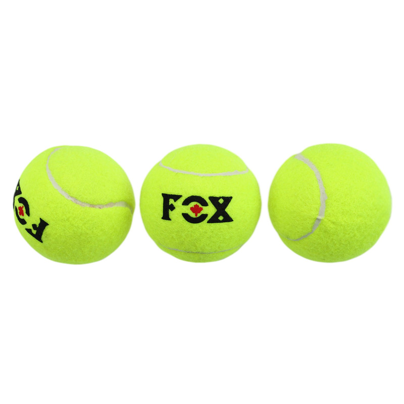 М'ячі для великого тенісу FOX BT-9803 3шт салатовий
