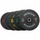 Бамперні диски із структурної гуми Bumper Plates Record TA-4782-20 51мм 20кг чорний-синій