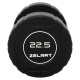 Гантель цільна професійна CPU покриття Zelart TA-3111-22_5 1шт 22,5кг чорний