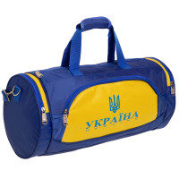 Сумка спортивна Бочонок Sport GA-016-U синій-жовтий