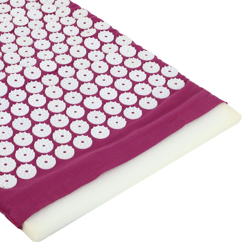 Набір масажний акупунктурний Аплікатор Кузнєцова 2в1 килимок та валик Acupressure mat Sport FI-0134