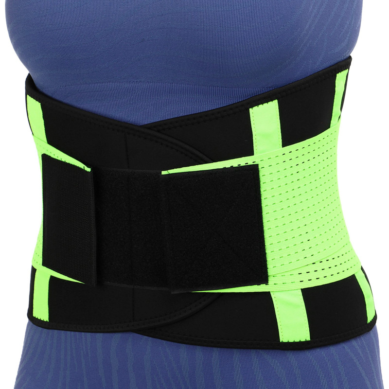Пояс корсетний для спорту Екстрим Пауер Белт (extreme power belt) FIT NOW BC-3456 S-M Помаранчевий