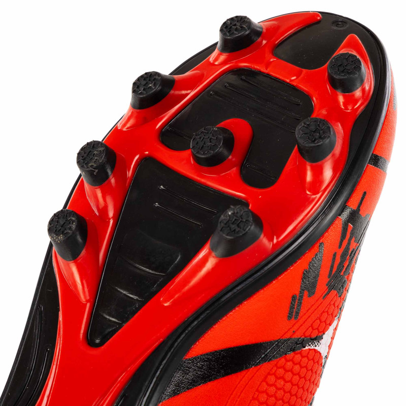 Бутси футбольні дитячі Sport 7863-2 розмір 31-36 червоний-чорний