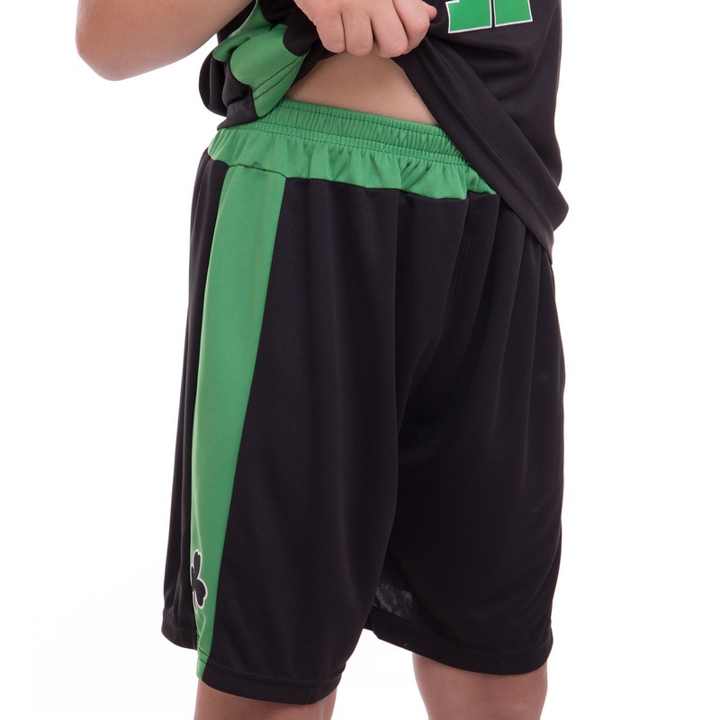 Форма баскетбольна дитяча NBA клуб Boston Celtics 11 BA-0967 S-2XL Білий-зелений