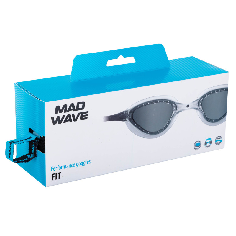 Окуляри для плавання дорослі MadWave FIT M042611