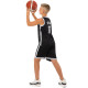 Форма баскетбольна дитяча NBA клуб Brooklyn Nets 11 3578 S-2XL Чорний-білий