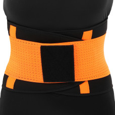 Пояс корсетний для спорту Екстрим Пауер Белт (extreme power belt) Hot Shapers 6606-1 S-XL Помаранчевий