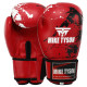 Рукавиці боксерські на липучці PVC MIKE TYSON VL-8448 10-14 унцій Чорний