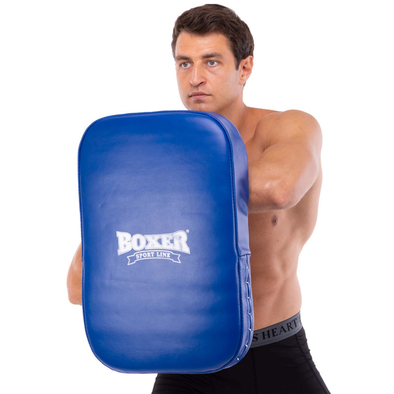 Маківара Пряма тренувальна для відпрацювання ударів шкіряна BOXER 1019-01 60х40х10см 1шт