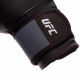 Рукавиці боксерські на липучці PU UFC Boxing UBCF-75181 14 унцій чорний