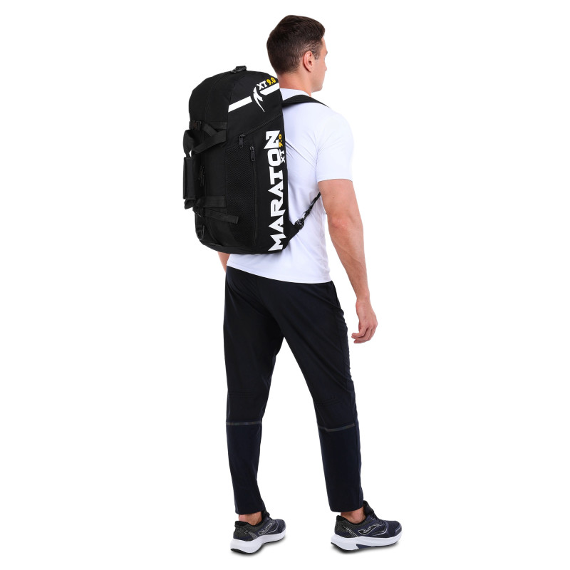 Рюкзак-сумка 2 в 1 MARATON BO-5112 55x30x25см чорний