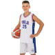 Форма баскетбольна дитяча NBA клуб Philadelphia 76ers 25 BA-0927 S-2XL Білий-синій