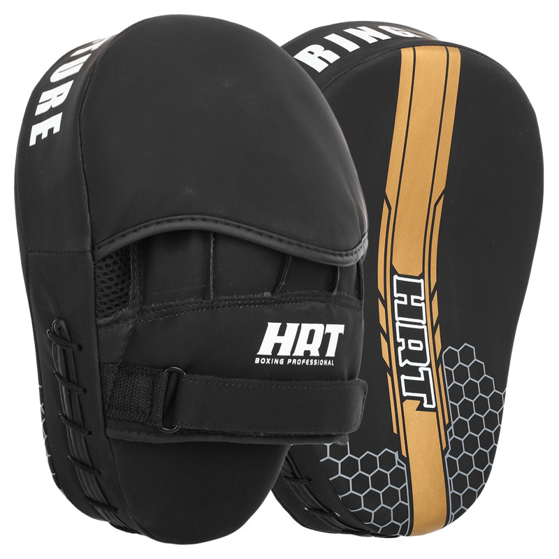 Лапа боксерська вигнута тренувальна PU HARD TOUCH BO-4239 19x5x25см 2штуки