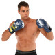 Рукавиці боксерські на липучці PVC MIKE TYSON MA-4263 10-14унцій Чорний