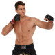 Рукавиці для змішаних єдиноборств MMA TWINS GGL-4 M-XL Чорний-червоний