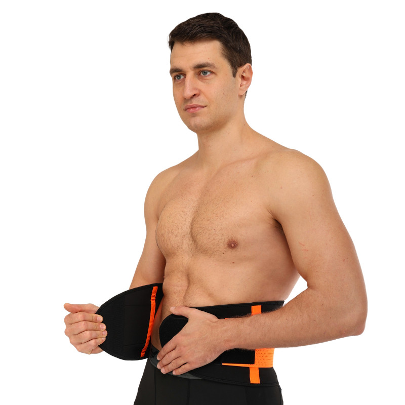 Пояс корсетний для спорту Екстрим Пауер Белт (extreme power belt) Hot Shapers 6606-2 S-XL Фіолетовий