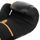 Рукавиці боксерські на липучці PU HARD TOUCH BO-4250 10-14 унцій Чорний-помаранчевий