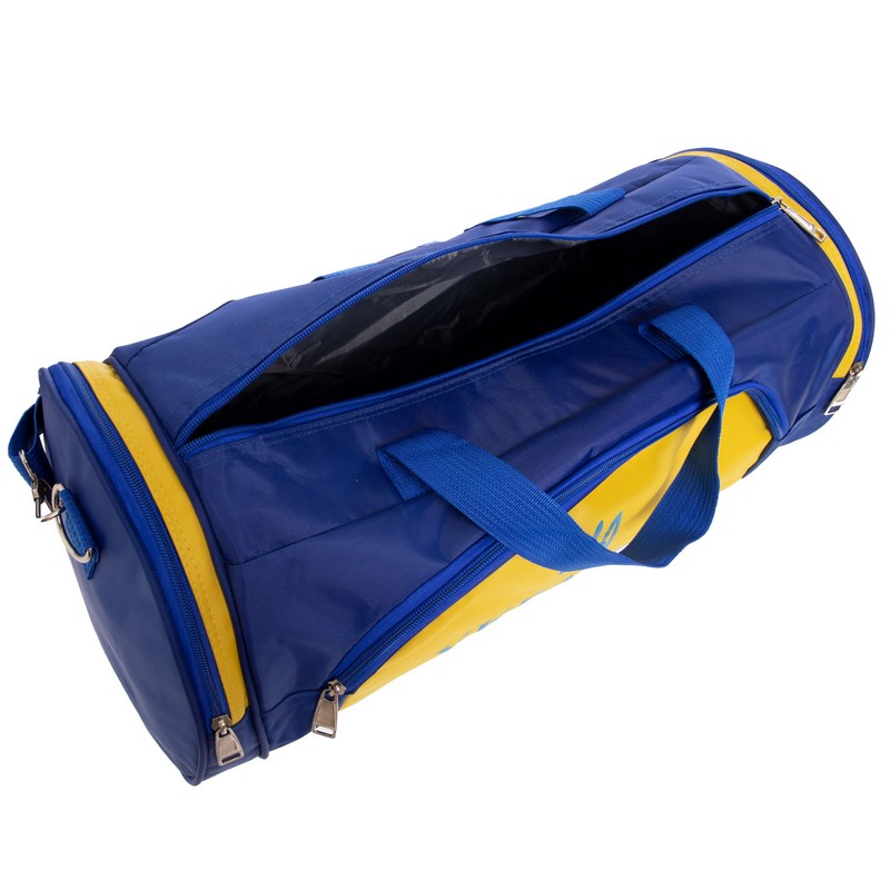Сумка спортивна Бочонок Sport GA-016-U синій-жовтий