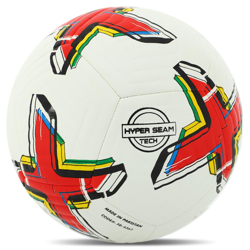 М'яч футбольний HYBRID SOCCERMAX FB-4363 №5 PU